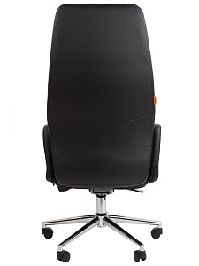 Офисное кресло CHAIRMAN 929, экокожа, черный